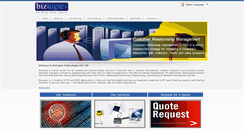 Desktop Screenshot of bizlogics.co.in